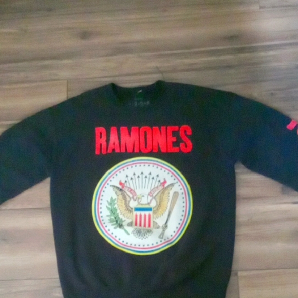 Ramones Black Crewneck Sweater